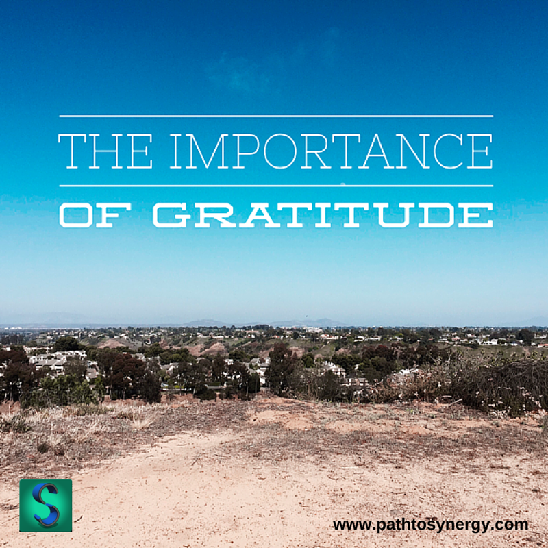 The Importance Gratitude