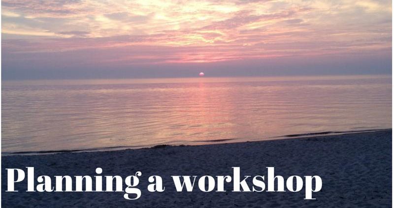 how to plan a workshop